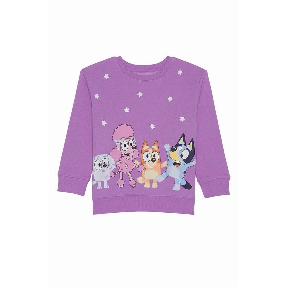 Baby & Toddler Girl Jumping Beans® Bluey Pals Graphic Pullover Size-4T